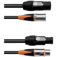   Eurolite Hybrid DMX Összekötőkábel [1x XLR alj, 3 pólusú - 1x XLR alj, 3 pólusú] 1.5 m