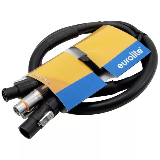 Eurolite DMX Összekötőkábel [1x XLR alj, 3 pólusú - 1x XLR alj, 3 pólusú] 5 m