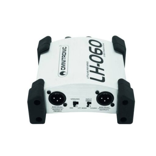 Omnitronic LH-060 Passzív DI doboz 2 csatornás