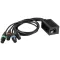 Eurolite DNK-2 DMX Kábel [1x RJ45 alj - 4x XLR alj, 3 pólusú]