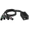 Eurolite DNK-1 DMX Kábel [1x RJ45 alj - 4x XLR dugó, 3 pólusú]