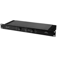   Omnitronic PKD-352 Sztereo végfok RMS teljesítmény kimeneti csatornánként 4 Ohm-nál: 175 W