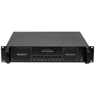   Omnitronic MTC-6408 Nagy teljesítményű erősítő RMS teljesítmény kimeneti csatornánként 4 Ohm-nál: 800 W