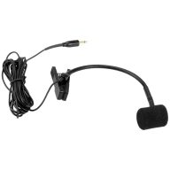   Omnitronic FAS Rátűzhető Hangszer mikrofon Átviteli mód:Analóg Csíptetővel Jack Analóg Fekete