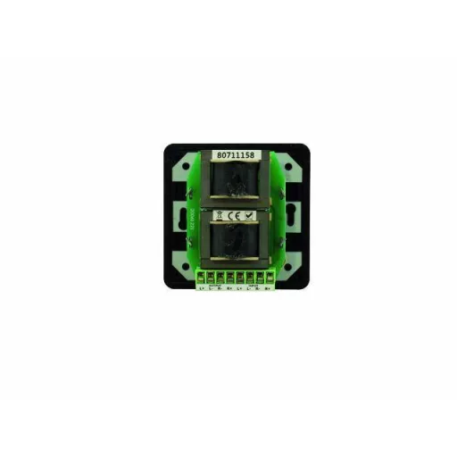 Omnitronic 80711158 Felszerelhető ELA hangerőszabályozó, sztereo Fekete