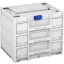 Tanos Systainer³ Sortainer/3 M 337 83000874 Szállító doboz ABS műanyag (Sz x Ma x Mé) 396 x 330 x 296 mm