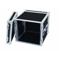 Roadinger PR-2 19 collos rack 10 ME Fa Fogantyúval