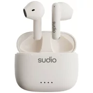   Sudio A1 In Ear headset Bluetooth® Stereo Fehér Headset, Töltőtok, Érintéses vezérlés