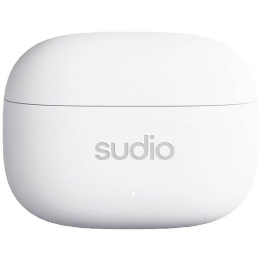 Sudio A1 Pro In Ear headset Bluetooth® Stereo Fehér Noise Cancelling Headset, Töltőtok, Érintéses vezérlés