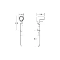   Brumberg 65272103 65272103 LED-es kerti lámpa LED Nélkül 15 W