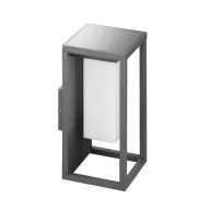   Brumberg 65322103 65322103 Napelemes kültéri fali lámpa LED 2 W Szürke