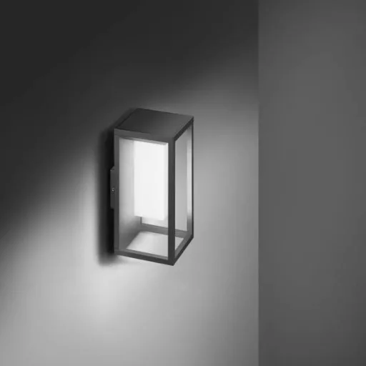 Brumberg 65322103 65322103 Napelemes kültéri fali lámpa LED 2 W Szürke