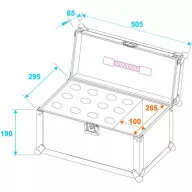   Roadinger 30109895 30109895 Mikrofon tok (H x Sz x Ma) 325 x 510 x 310 mm