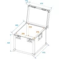   Roadinger Roadinger Universal Case 30126748 Tok (H x Sz x Ma) 435 x 435 x 457 mm