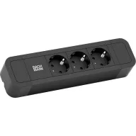 Bachmann 350.007 Hálózati elosztó Fekete 1 db