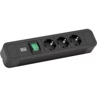 Bachmann 350.006 Hálózati elosztó Fekete 1 db