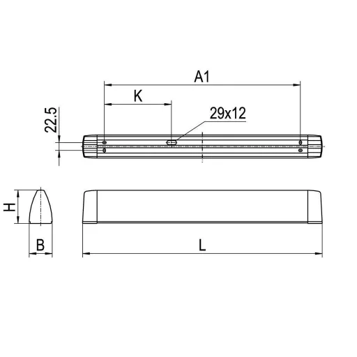 RIDI 422193 422193 LED-es mennyezeti lámpa LED Fehér