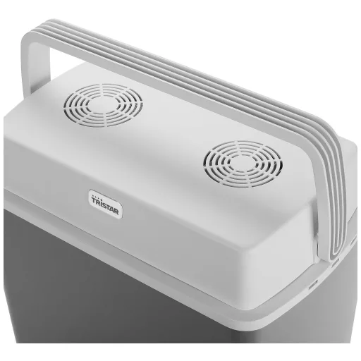 Tristar KB-7424 Hűtőláda Termoelektromos 12 V Fekete, Szürke 22 l 16 °C