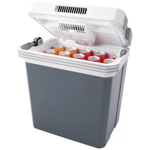 Tristar KB-7524 Hűtő- és fűtő láda EEK: E (A - G) Termoelektromos 12 V, 230 V Sötétszürke, Világosszürke 24 l 18 °C