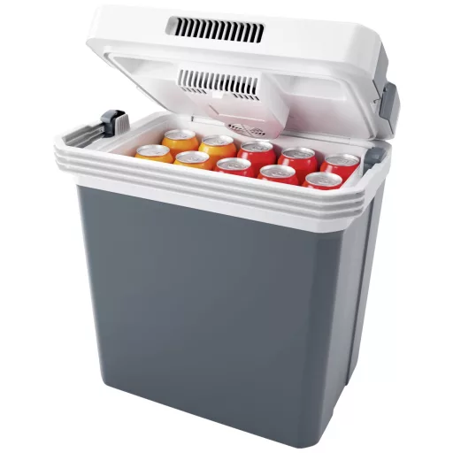 Tristar KB-7530 Hűtő- és fűtő láda EEK: E (A - G) Termoelektromos 12 V, 230 V Szürke, Fehér 30 l 18 °C