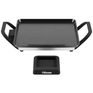   Tristar Slim S BP-2666 Elektromos Grillező lap fokozatmentes hőmérséklet szabályozó Fekete