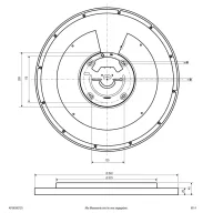   EVN AP54500125 AP54500125 LED-es mennyezeti lámpa LED Fehér
