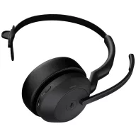   Jabra Evolve2 55 MS On Ear headset Bluetooth® Mono Fekete Noise Cancelling, mikrofon zajelnyomás Headset, Mono Telefon