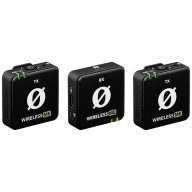   Rode Wireless ME Dual Rátűzhető Mikrofon készlet Átviteli mód:Rádiójel vezérlésű Vezetékkel, Szélvédővel, Táskával, Csíptetővel USB-C® Rádiójel vezérlésű Fekete
