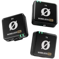   Rode Wireless ME Dual Rátűzhető Mikrofon készlet Átviteli mód:Rádiójel vezérlésű Vezetékkel, Szélvédővel, Táskával, Csíptetővel USB-C® Rádiójel vezérlésű Fekete