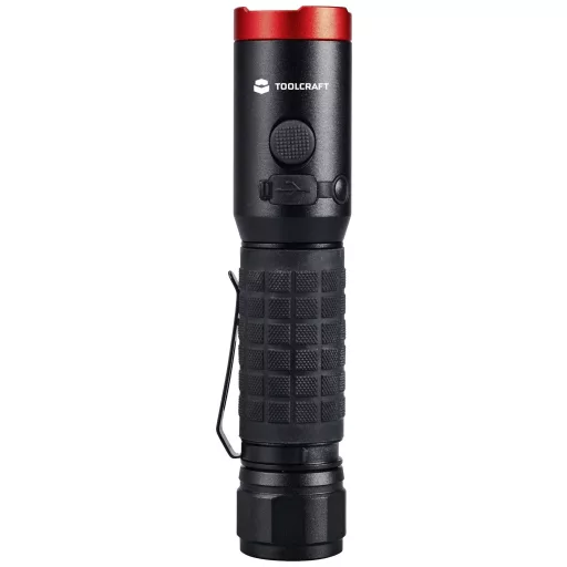 TOOLCRAFT Kézilámpa Li-ion akkuk LED Állítható, Mágneses tartóval, Övcsíptetővel 1000 lm 5 óra 176 g