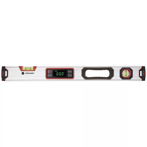 TOOLCRAFT TO-9469539 Digitális vízmérték Mágnessel 600 mm 360 ° 1.0 mm/m