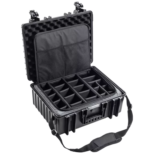 B & W International TEX.326 kameratáskaq Belső méretek (Sz x Ma x Mé) 455 x 130 x 330 mm