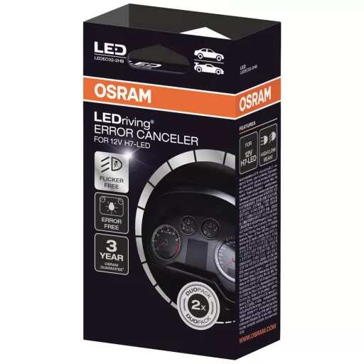Osram Automotive CanBus terhelő ellenállás LEDEC02-2HB Kivitel (autó világítás) Canbus Lastwiderstand