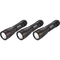   TOOLCRAFT T120 Kézilámpa Elemekről üzemeltetett LED Övcsíptetővel, Stroboszkóp üzemmóddal 250 lm 122 g