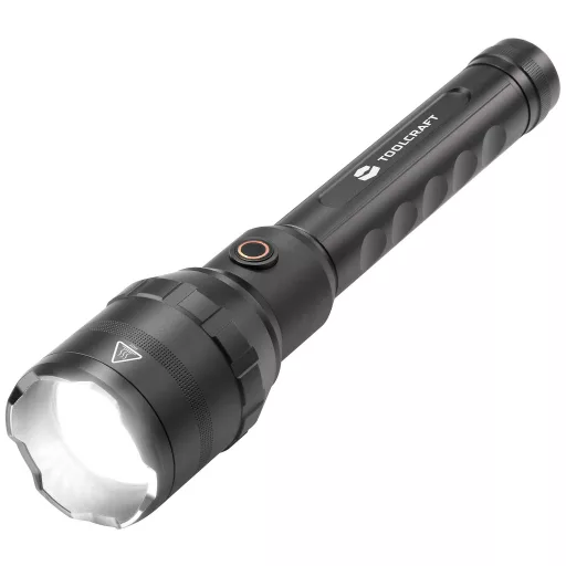 TOOLCRAFT Kézilámpa Akkuról üzemeltetett LED USB csatlakozóval 10.000 lm 730 g