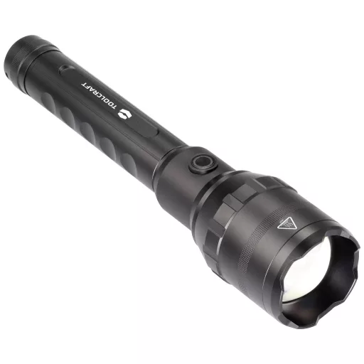 TOOLCRAFT Kézilámpa Akkuról üzemeltetett LED USB csatlakozóval 10.000 lm 730 g