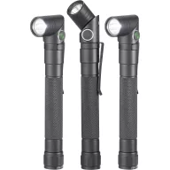   TOOLCRAFT 2-in-1 Kézilámpa Akkuról üzemeltetett SMD LED Stroboszkóp üzemmóddal, USB csatlakozóval, Állítható, Övcsíptetővel 250 lm 3.5 óra 64 g