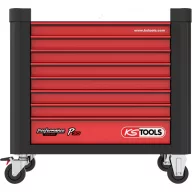KS Tools 8309706 Műhelykocsi Gyártói szín: Fekete, Piros