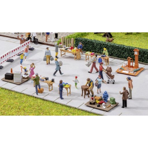 NOCH H0 Bolhapiac szett-1 Festett, Álló