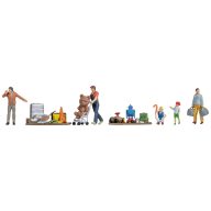 NOCH H0 Bolhapiac szett-3 Festett, Álló