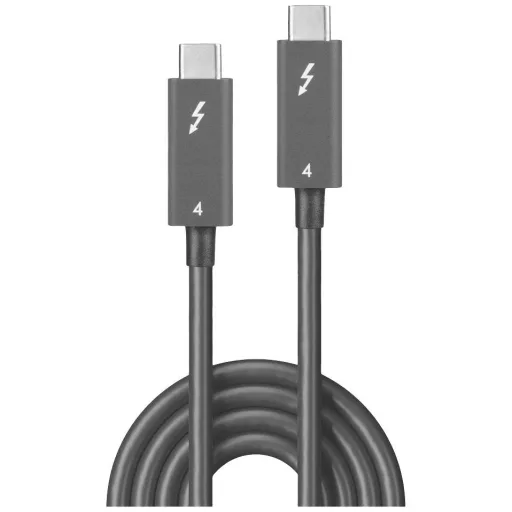 LINDY Thunderbolt™ kábel Thunderbolt™ 4 Thunderbolt™ (USB-C®) dugó 2.00 m Többszínű 31121