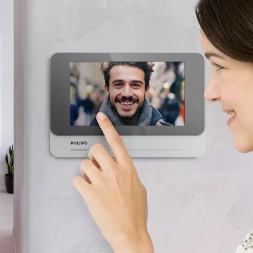 Philips WelcomeHive Pro 2 Videó kaputelefon WLAN Monitor, Beltéri egység