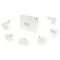 MEAN WELL NGE100 Dugasztápegység, fix feszültségű 5 V/DC, 9 V/DC, 12 V/DC, 15 V/DC, 20 V/DC