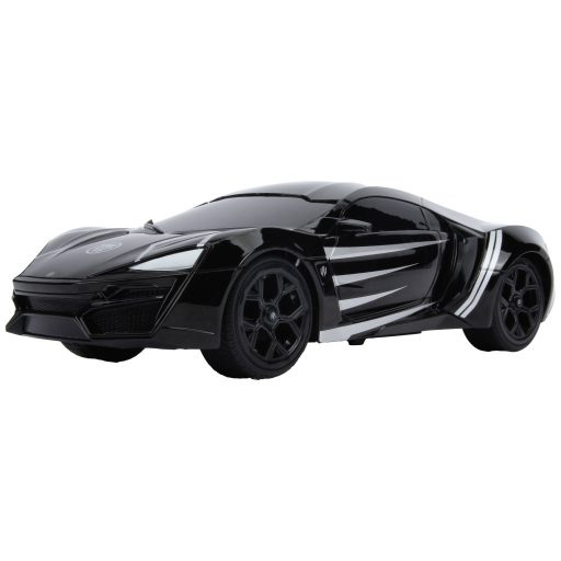 JADA TOYS 253226001 Marvel Black Panther RC Lykan 1:16 RC modellautó Elektro Sportkocsi