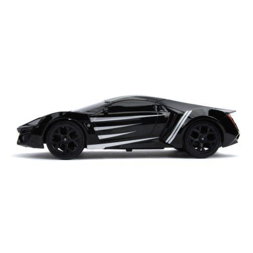 JADA TOYS 253226001 Marvel Black Panther RC Lykan 1:16 RC modellautó Elektro Sportkocsi