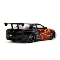   JADA TOYS Godzilla Nissan GTR Kész modell Személygépkocsi modell
