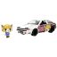 JADA TOYS Aggretsuko 1986 Toyota Trueno AE86 Kész modell Személygépkocsi modell