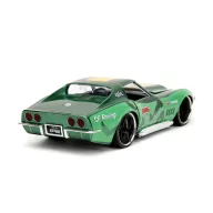   JADA TOYS Street Fighter 1969 Chevrolet Corvette Stingray ZL1 Cammy White figurával Kész modell Személygépkocsi modell