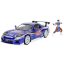 JADA TOYS Street Fighter 1993 Mazda RX7 Chun-Li figurával Kész modell Személygépkocsi modell