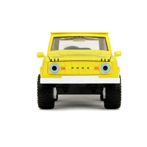 JADA TOYS Spongya Bob 1973-as Ford Bronco Kész modell Személygépkocsi modell